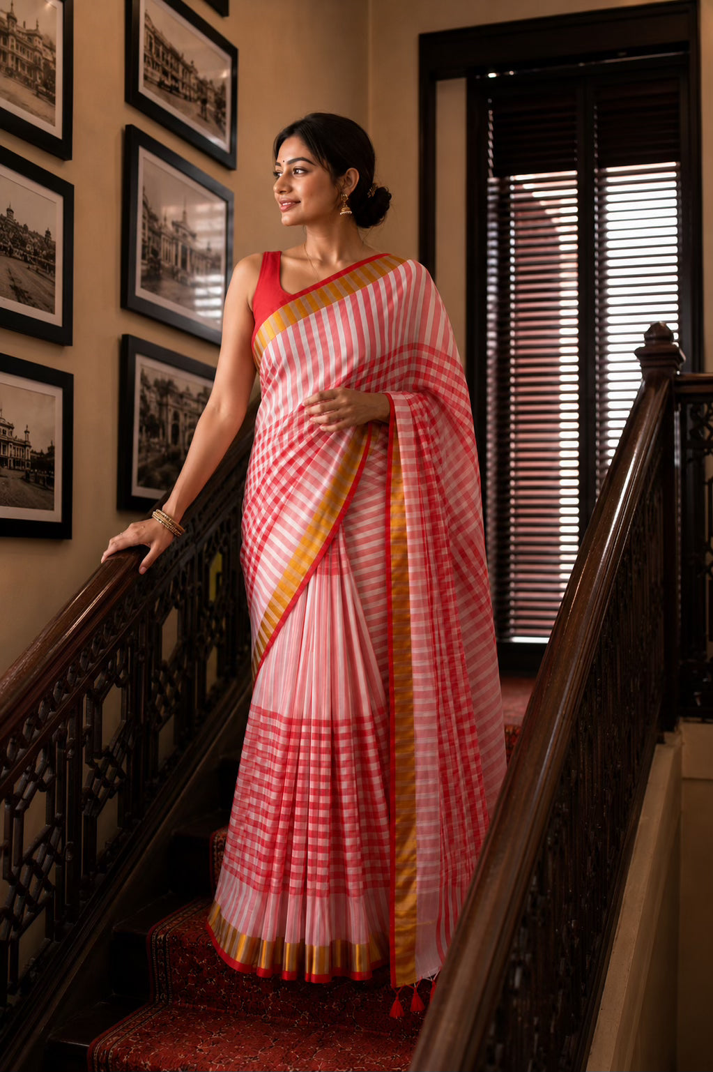 Laal Adda - Soft & Light Mul Cotton Saeee