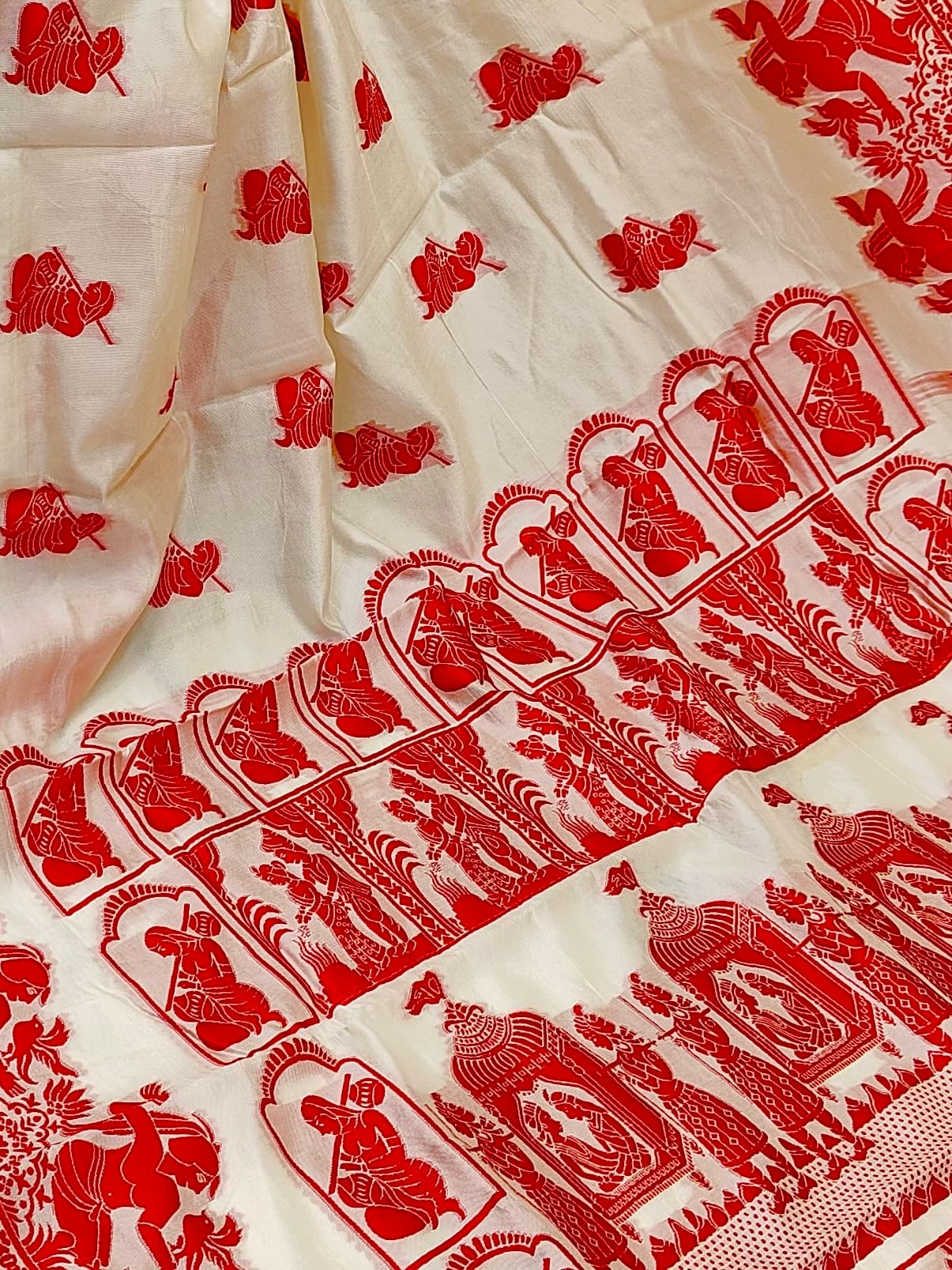 Rajnondini - Soft Silk Baluchari Saree