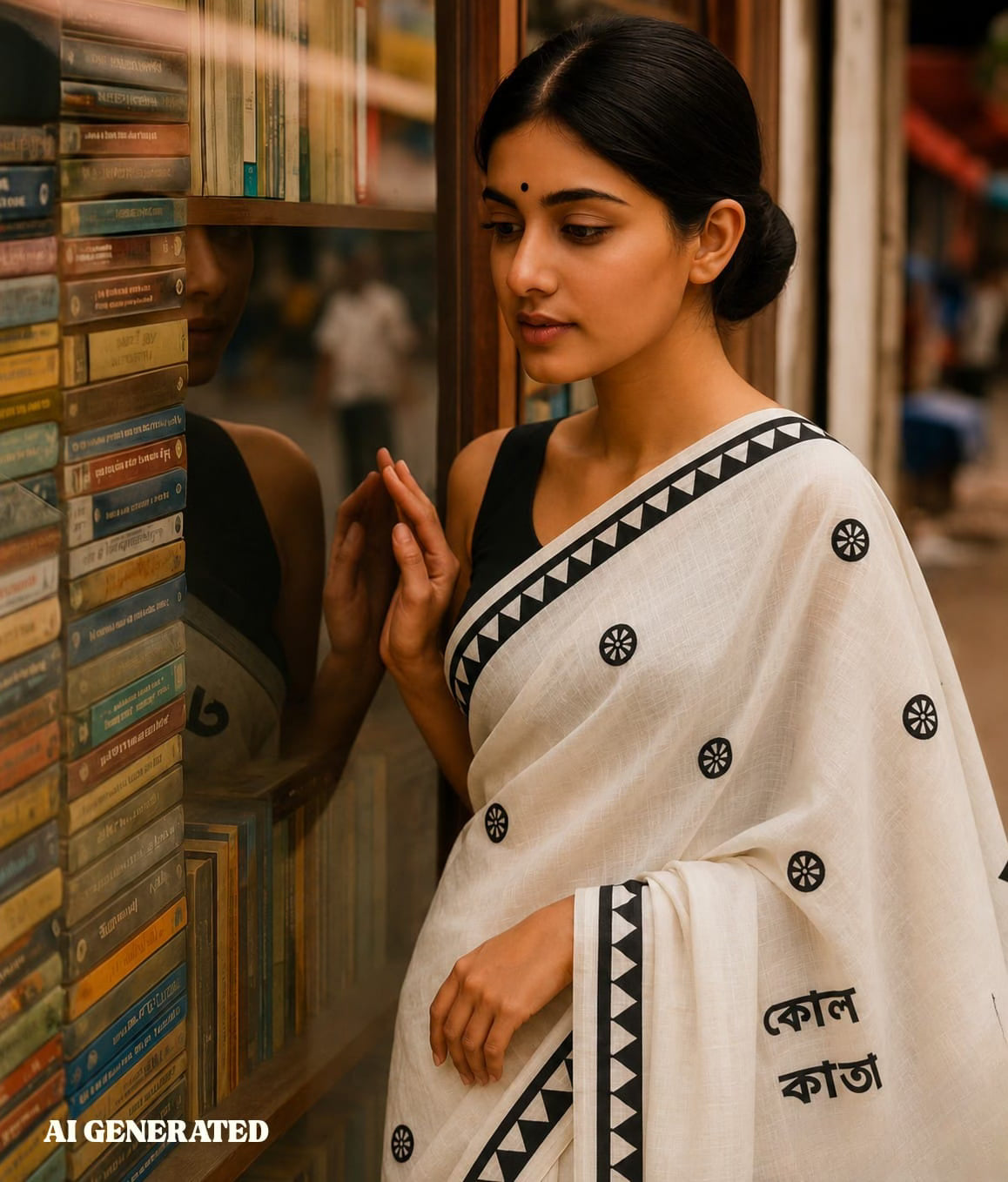 Abar Kolkata - Premium Dhonekhali (Black&White)